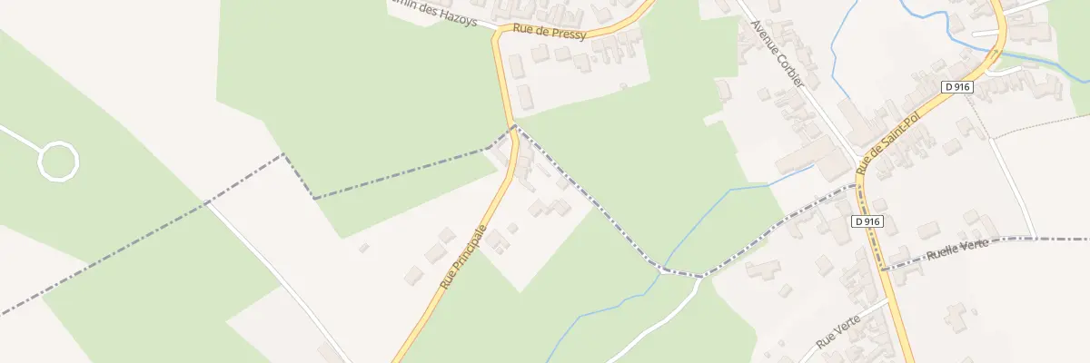 Plan du 3 Rue Principale à Pressy