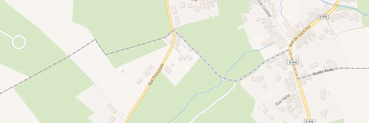 Plan du 7 Rue Principale à Pressy