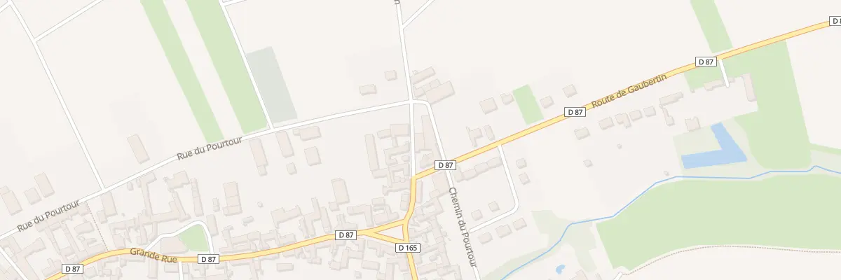 Plan du 28 Rue St Martin à Barville-en-Gâtinais