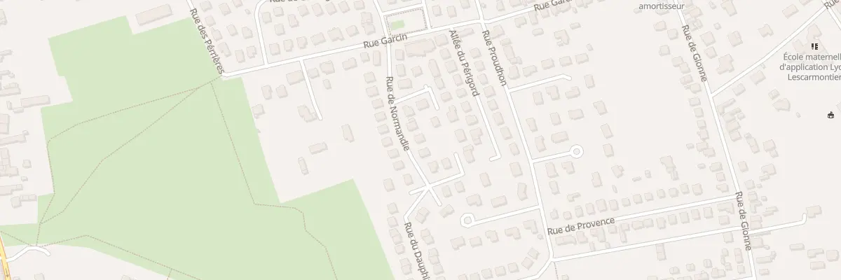 Plan du 27 Rue de Normandie à Bourges