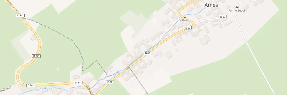Plan du 14 Rue de Lillers à Ames