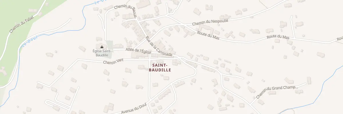 Plan du 30 Che Vert St Beaudille à Pont-de-Larn