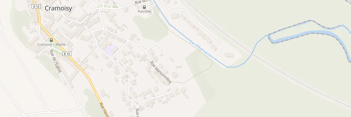 Plan du 27 Rue Marsonnière à Cramoisy