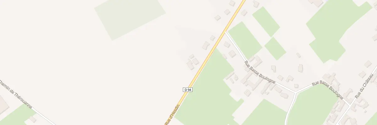 Plan du 748 Rue d’Hesdin à Saint-Hilaire-Cottes