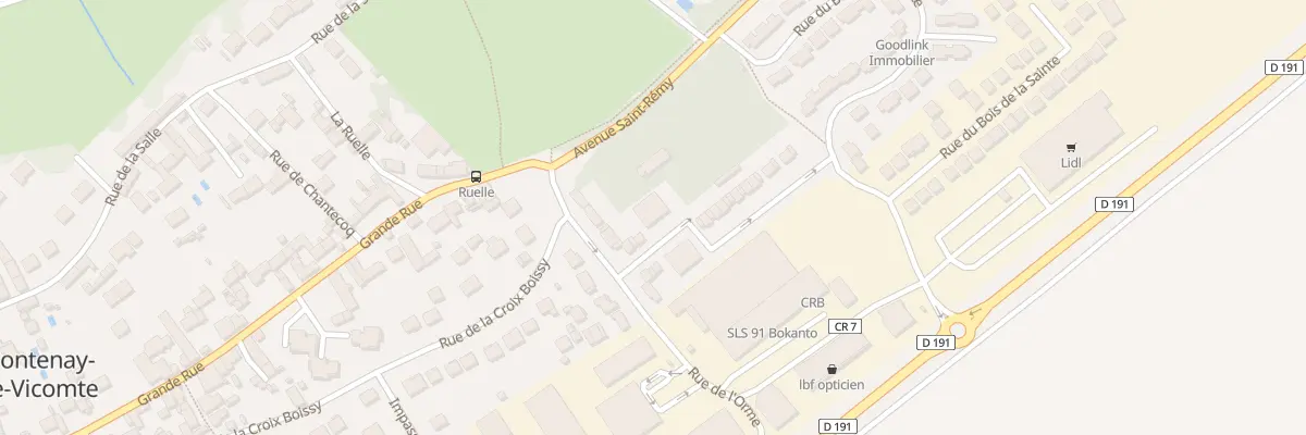 Plan du 3 Rue Roger Soubie à Fontenay-le-Vicomte
