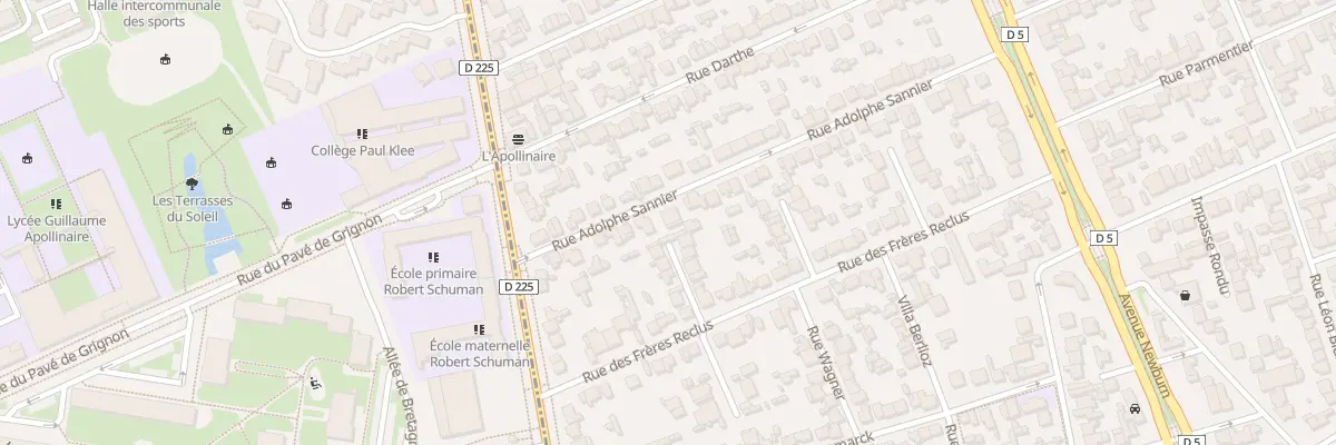 Plan du 41 Rue Adolphe Sannier à Choisy-le-Roi