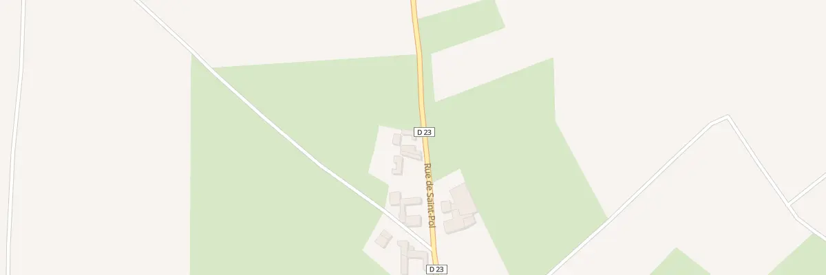 Plan du 21 Rue de St Pol à Beaudricourt