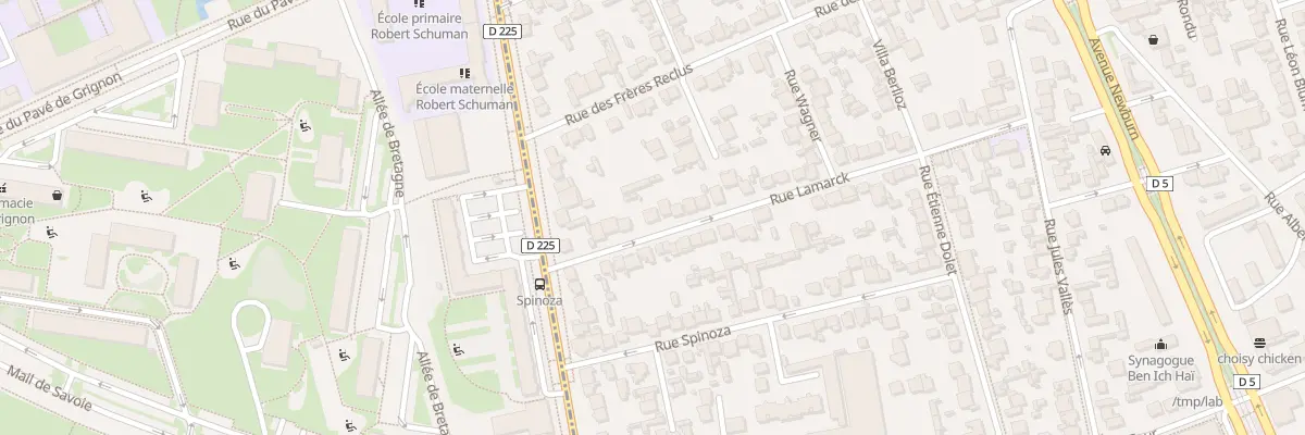 Plan du 48B Rue Lamarck à Choisy-le-Roi