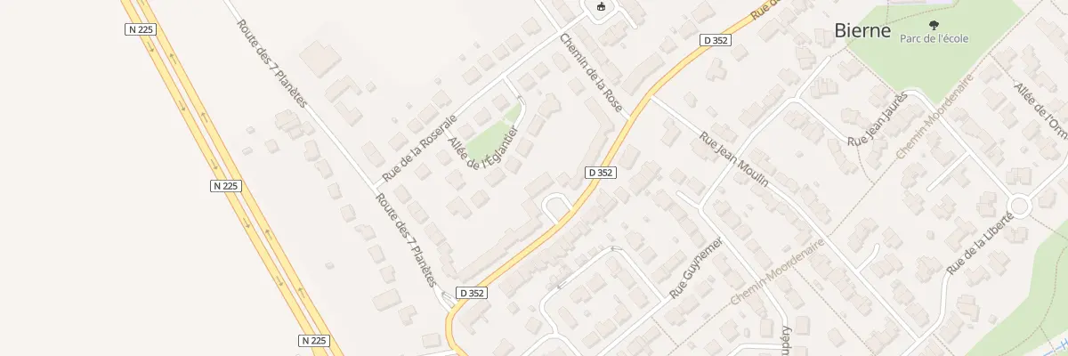 Plan du 54 Rue de l’Eglise à Bierne