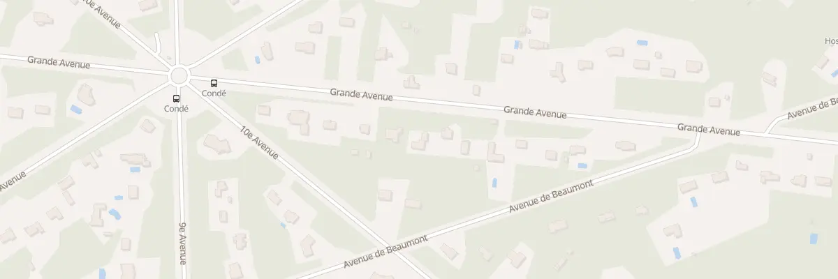 Plan du 100 Av Grande Avenue à Lamorlaye