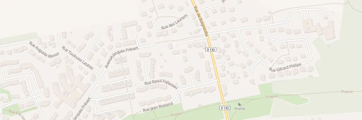 Plan du 53B Rue de Boigneville au Malesherbois