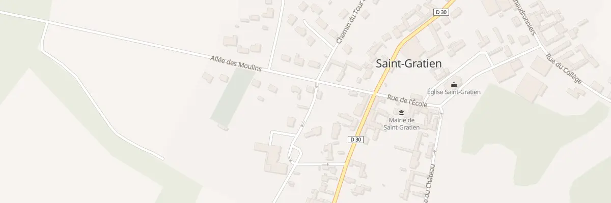 Plan du 5058 Allee du Moulin à Saint-Gratien