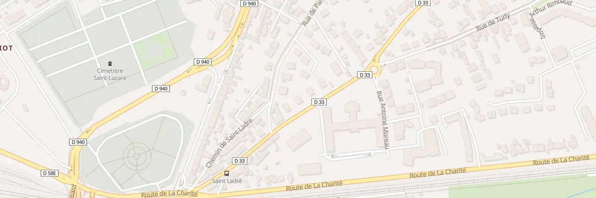 Plan du 37 Av Arnaud de Vogüé à Bourges