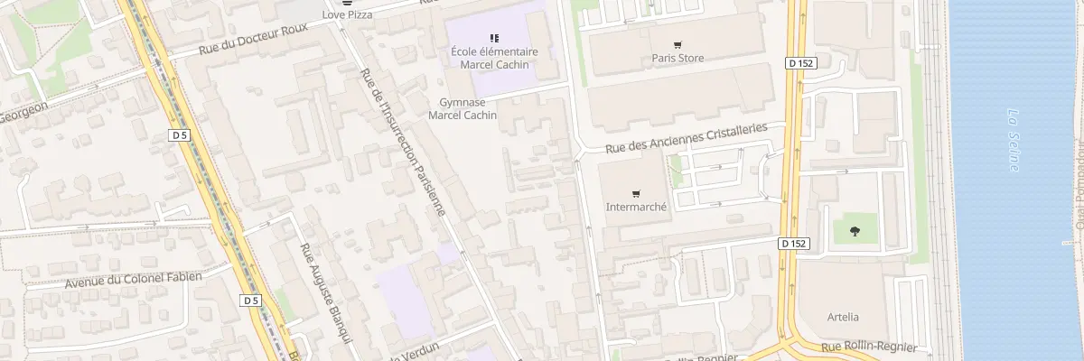 Plan du 23 Rue de Sebastopol à Choisy-le-Roi