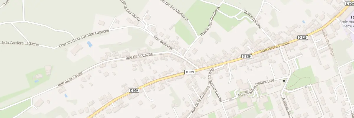 Plan du 7 Rue de la Cavée à Clermont
