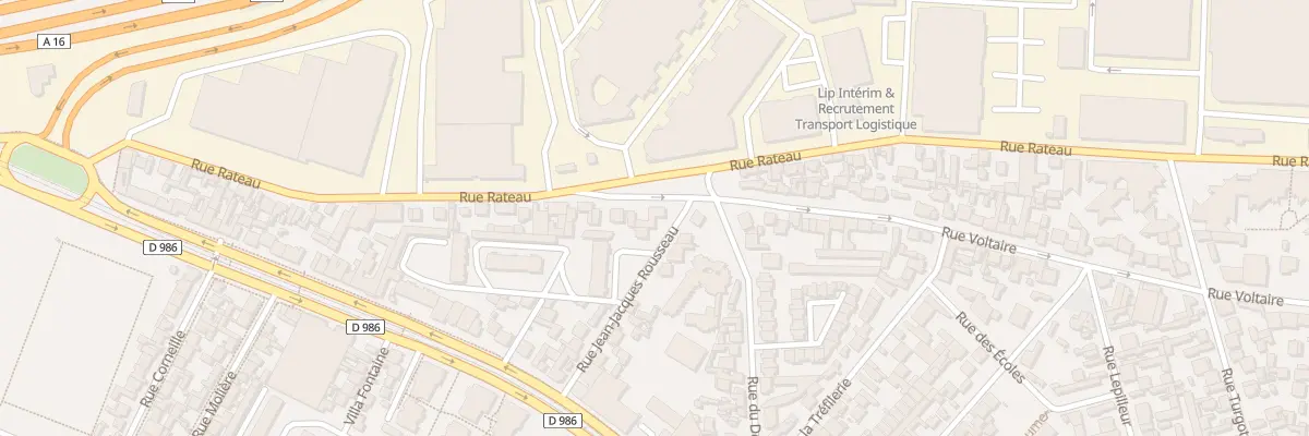 Plan du 62 Rue Rateau à La Courneuve