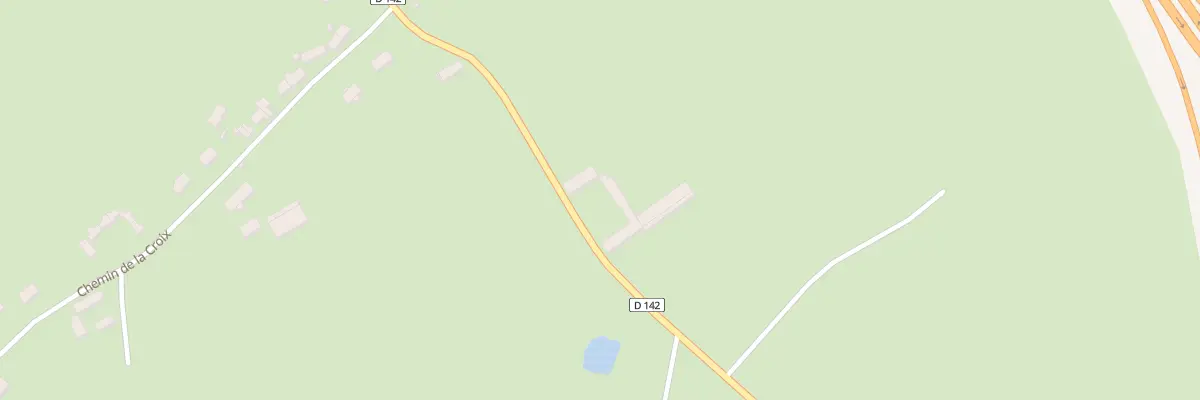 Plan du 21 Rte de Nozieres à Nozières