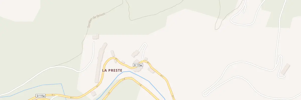 Plan du 9001 Banys de la Presta à Prats-de-Mollo-la-Preste
