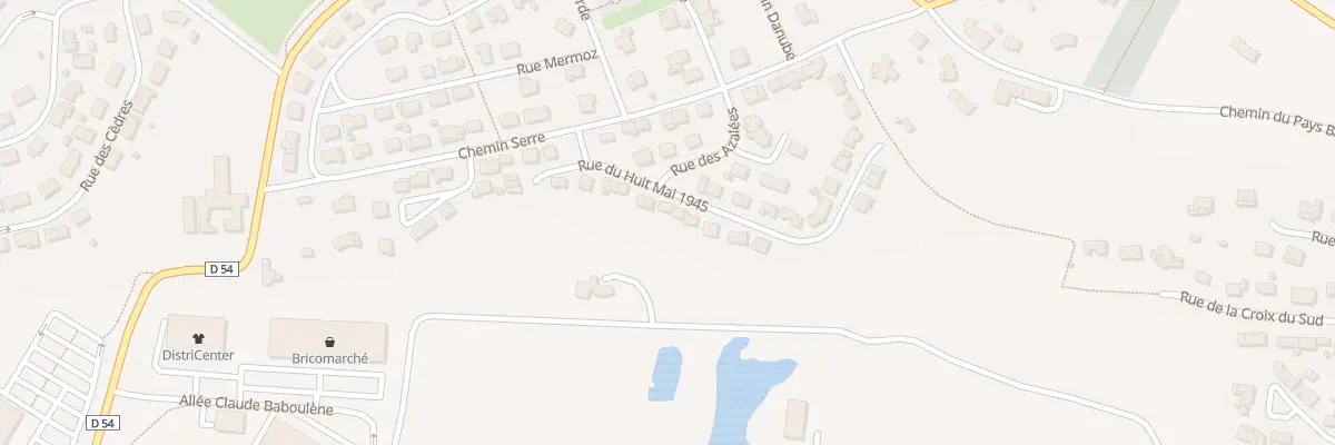Plan du 16 Rue du Huit Mai 1945 à Bout-du-Pont-de-Larn