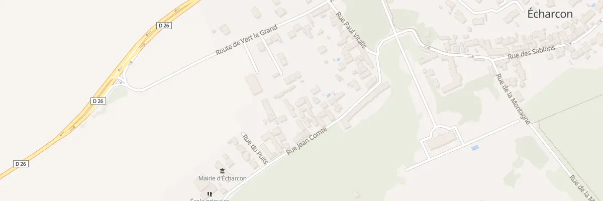 Plan du 10C Rue Jean Comte à Écharcon