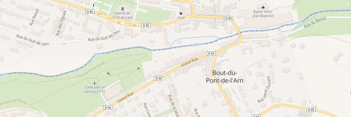 Plan du 34 Gr Grand Rue à Bout-du-Pont-de-Larn