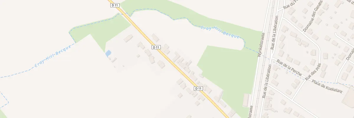 Plan du 28 Rue de Bourbourg à Arnèke