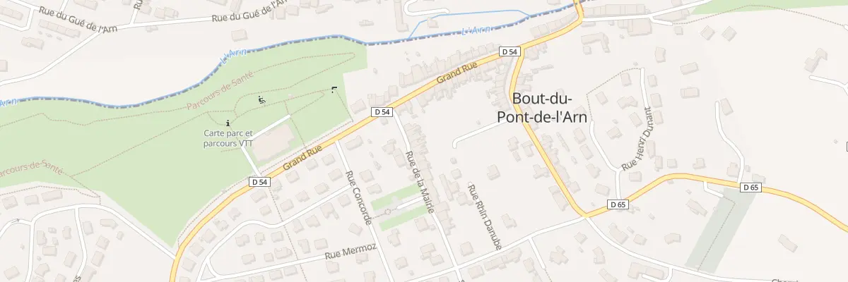 Plan du 7 Rue de la Mairie à Bout-du-Pont-de-Larn