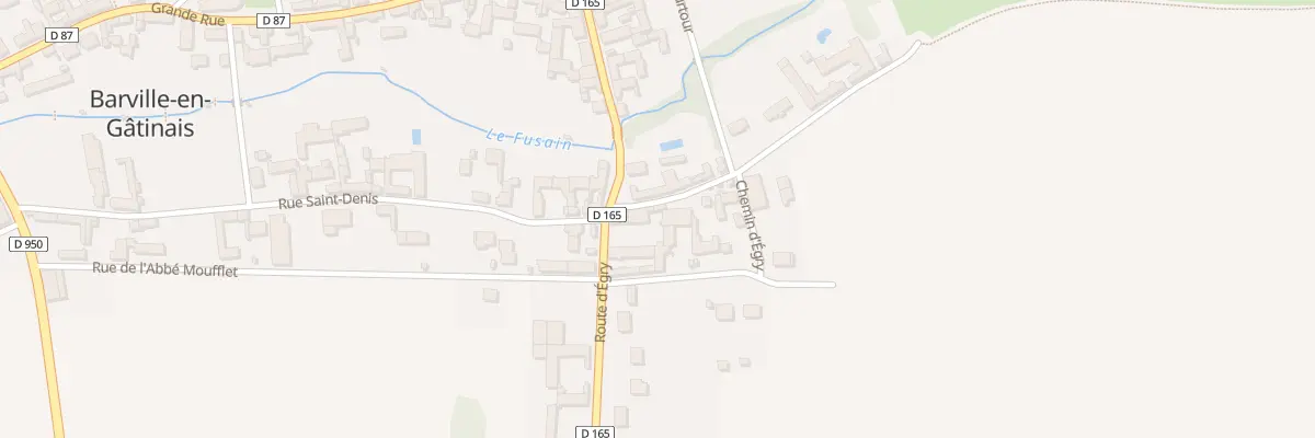 Plan du 2 Rue de Champ Verseau à Barville-en-Gâtinais
