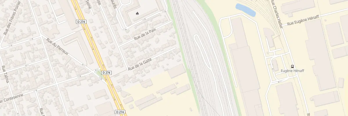 Plan du 7 Rue de la Gaité à Vitry-sur-Seine