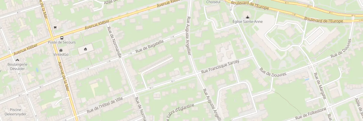 Plan du 146 Rue Auguste Angellier à Dunkerque