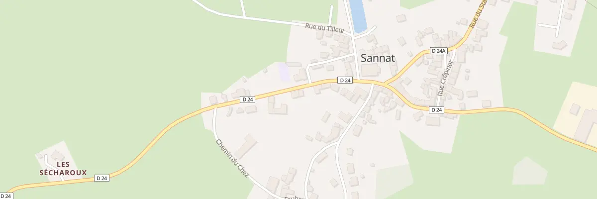 Plan du 7 Rue des Ecoles à Sannat