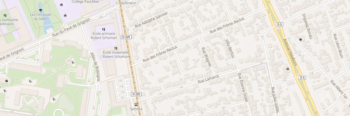 Plan du 41 Rue Freres Reclus à Choisy-le-Roi