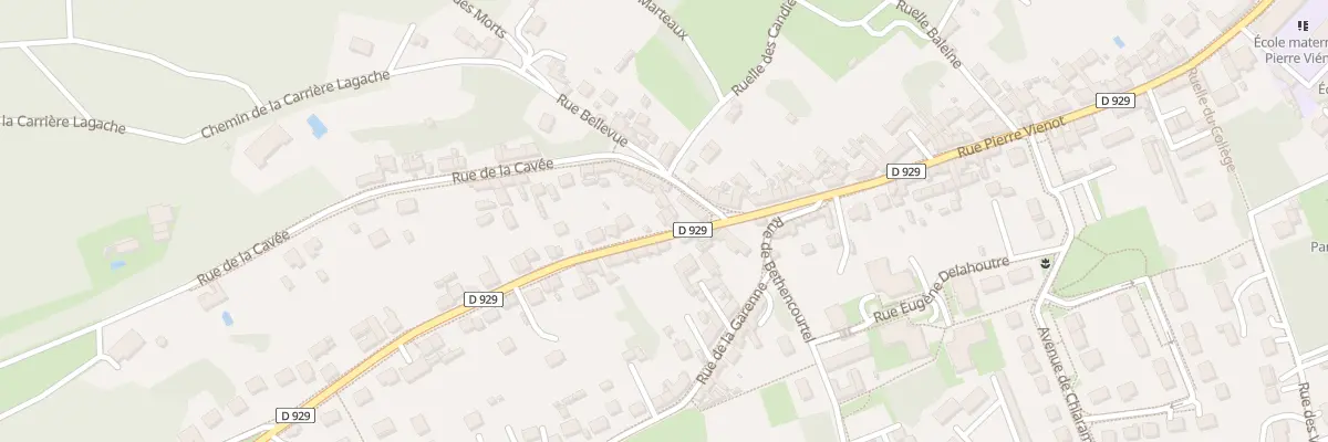Plan du 100 Rue Pierre Viénot à Clermont