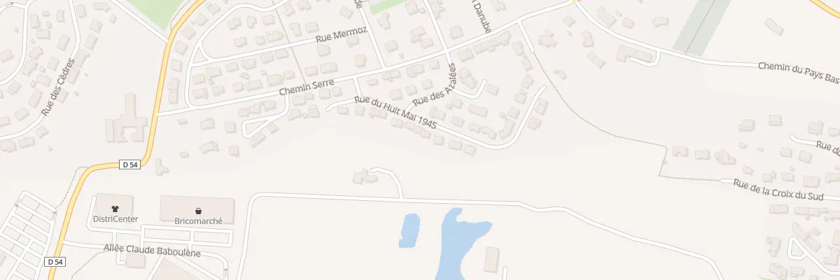 Plan du 18 Rue du Huit Mai 1945 à Bout-du-Pont-de-Larn