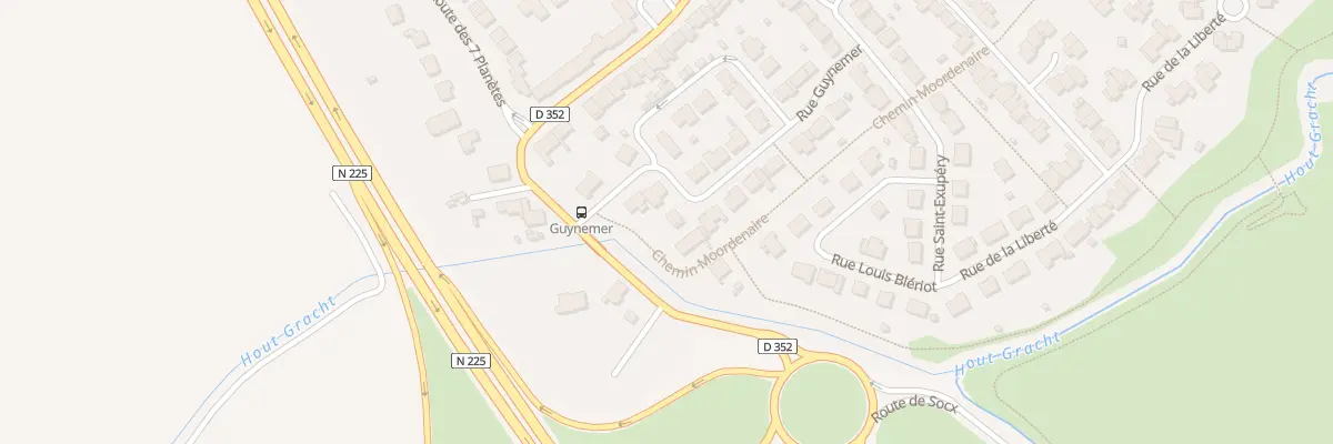Plan du 6 Rue Guynemer à Bierne