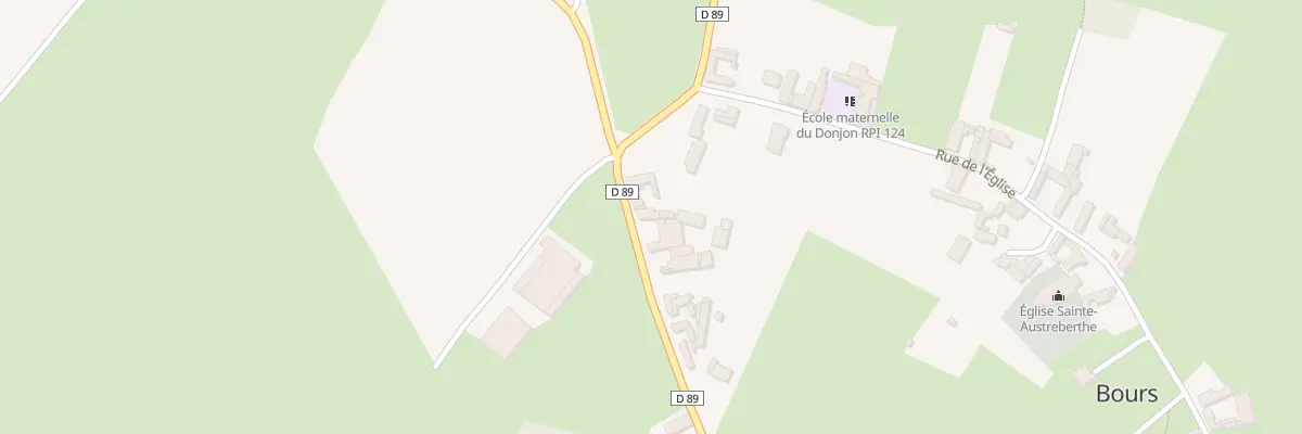 Plan du 6 Rue de Pernes à Bours