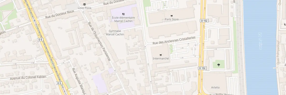 Plan du 25 Rue de Sebastopol à Choisy-le-Roi