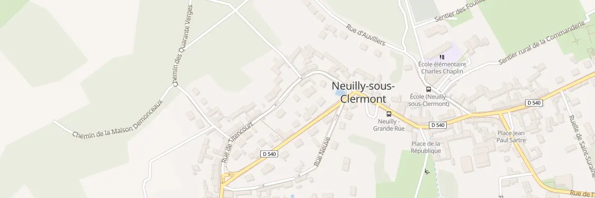 Plan du 117 Rue de Titencourt à Neuilly-sous-Clermont
