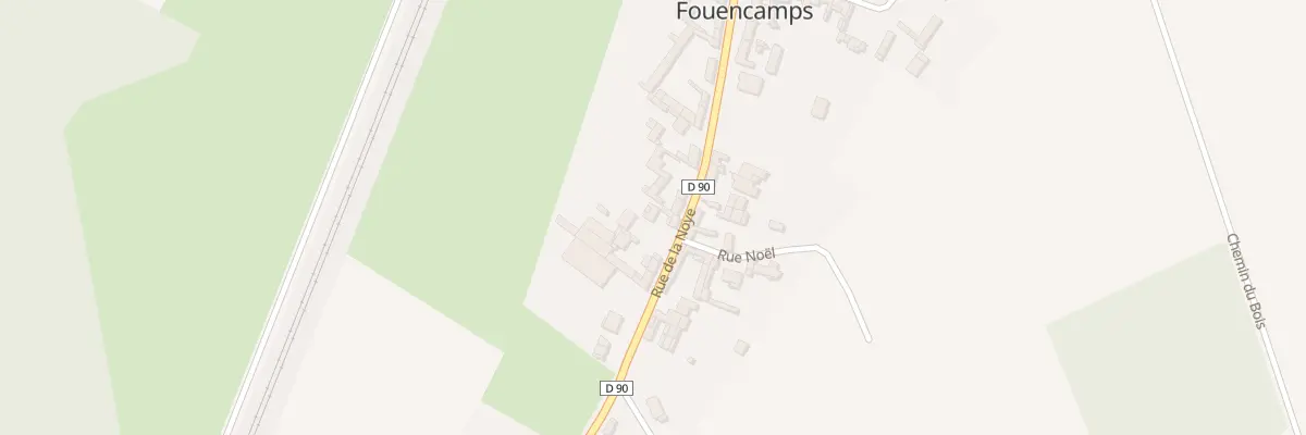 Plan du 30 Rue de la Noye à Fouencamps