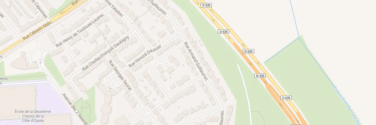 Plan du 26 Rue Armand Guillaumin à Coudekerque-Branche