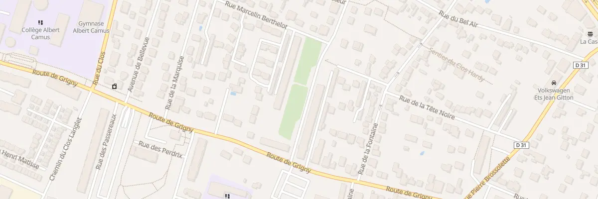 Plan du 34 Rue Jean Jaurès à Ris-Orangis
