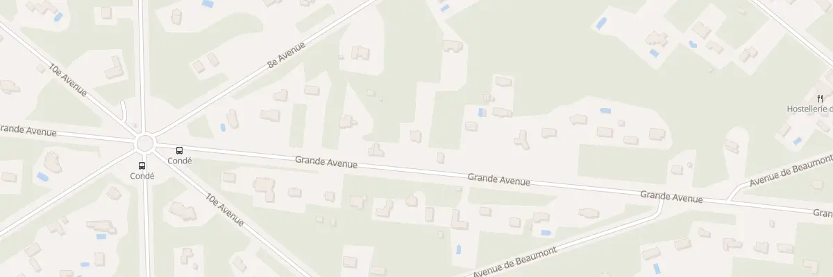 Plan du 101 Av Grande Avenue à Lamorlaye