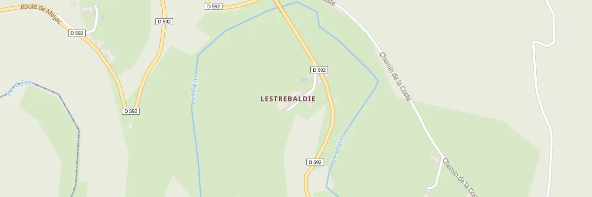 Plan du 5362 Lestrebaldie à Centrès