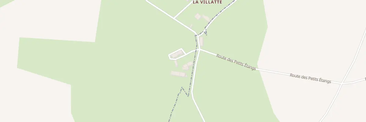 Plan du 4 La Villatte à Vesdun
