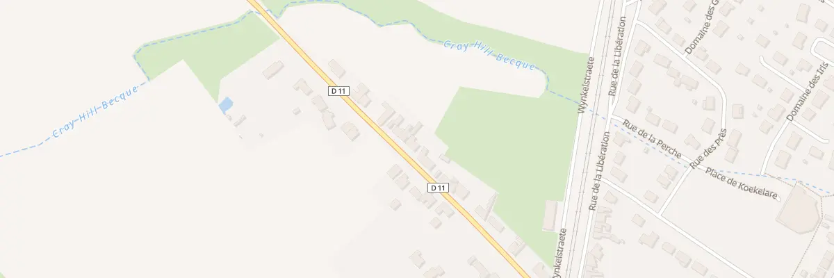 Plan du 22 Rue de Bourbourg à Arnèke