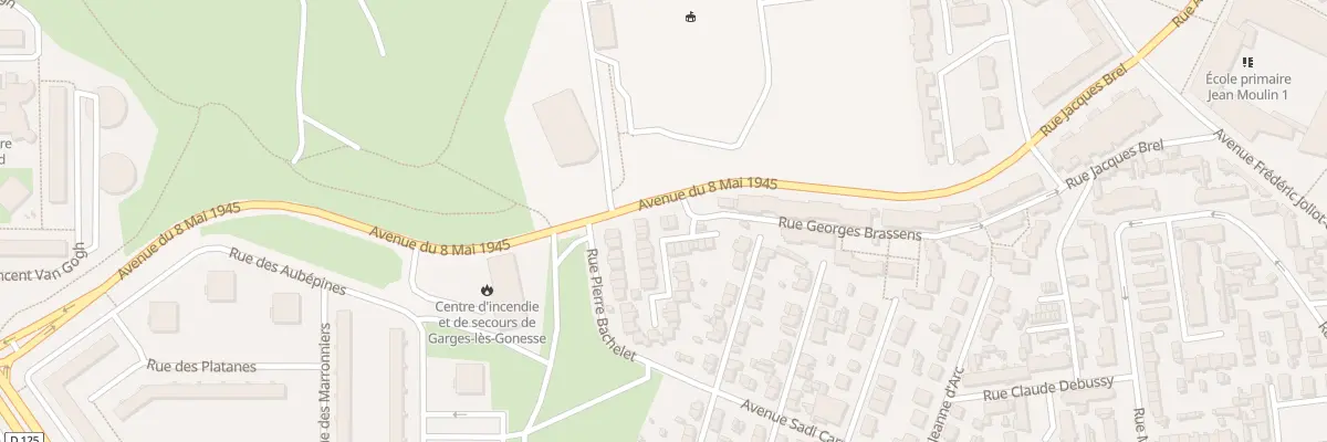 Plan du 49 Imp du Capitaine Alliot à Garges-lès-Gonesse