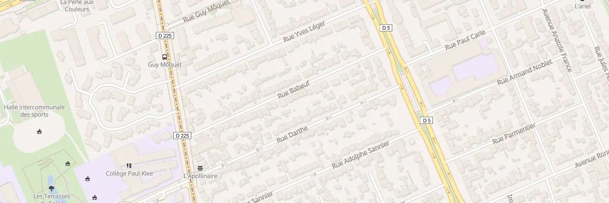 Plan du 17 Rue Babeuf à Choisy-le-Roi