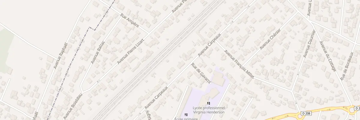 Plan du 48 Av Carpeaux à Arnouville