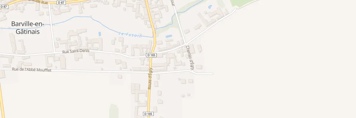 Plan du 6 Rue de Champ Verseau à Barville-en-Gâtinais