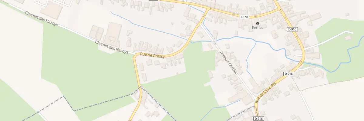 Plan du 25 Rue de Pressy à Pernes
